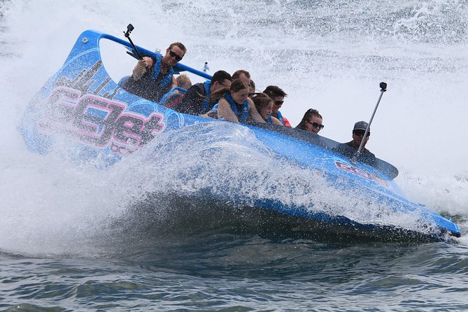 Gold Coast V8 Jet Boat Rapid Ride - What the 360-degree spins actually add