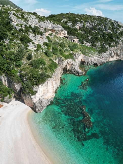 Grama Bay Speedboat Tour Vlore - Bristan and Skafistave Canyon