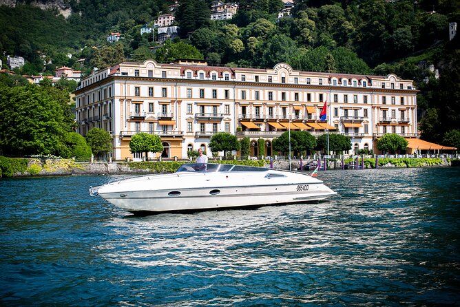 Grand Tour, 1h to 4h private luxury speedboat at Lake Como - Villa del Balbianello and movie locations