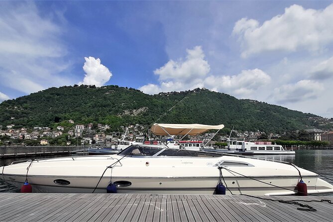 Grand Tour, 1h to 4h private luxury speedboat at Lake Como - Leaving Como beside Life Electric and the Volta Temple
