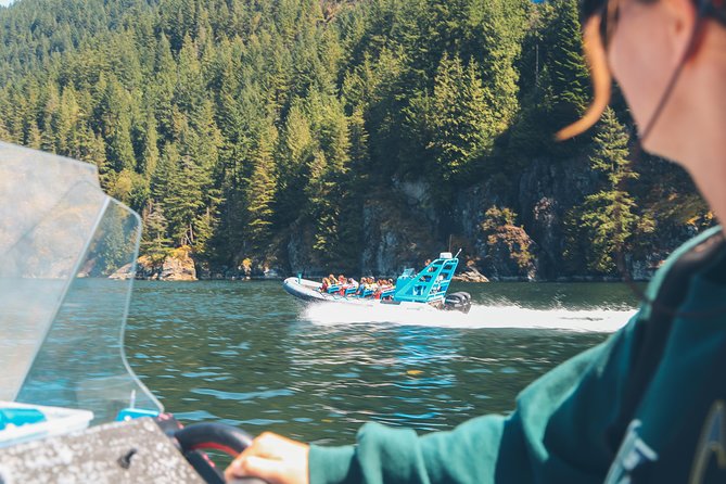 Granite Falls Zodiac Tour by Vancouver Water Adventures - Lion’s Gate Bridge and Vancouver Harbour