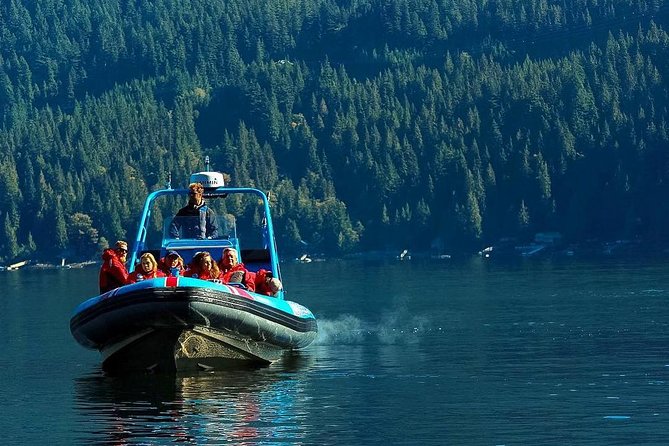Granite Falls Zodiac Tour by Vancouver Water Adventures - Silver Falls and the return through open water