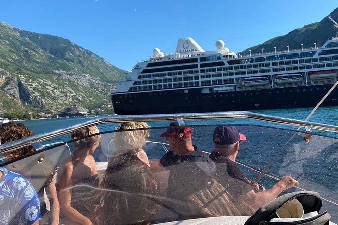 Group Guided Tour: Blue Cave Speedboat Tour in the Bay of Kotor - Mamula Island adds a darker note