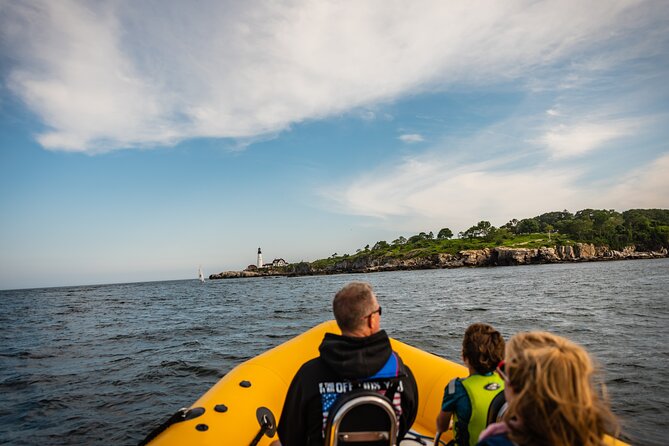 Guided RIB Boat Adventure of Portland - Guides add the human side