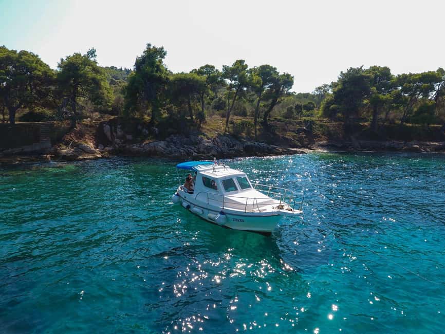 half day group speedboat tour of the islands around Zadar - Ugljan: a short cruise and another swim