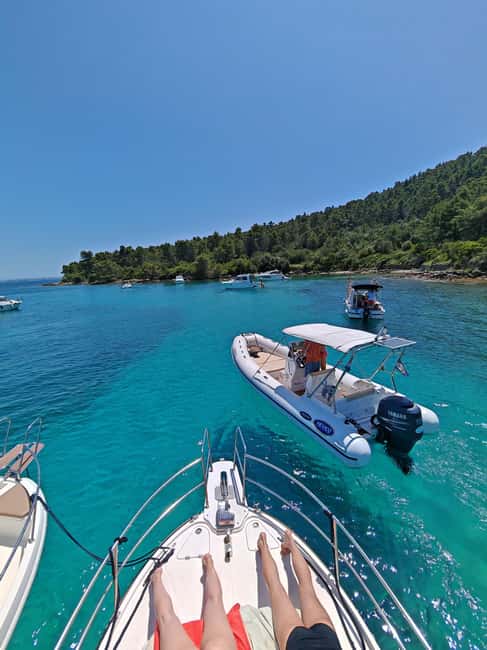half day group speedboat tour of the islands around Zadar - Preko: your longest island stop