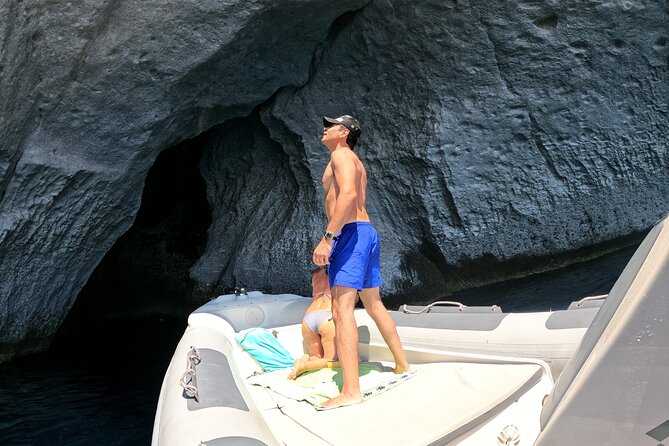 Half-Day Small-Group Motorboat Rib Cruise to Kleftiko - Tsigrado Beach and the easier sea approach