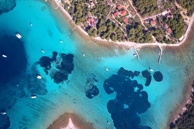 Half Day Speedboat Tour to Three Islands from Trogir - Blue Lagoon and Krknjaši Bay: beautiful, busy, and best for swimming