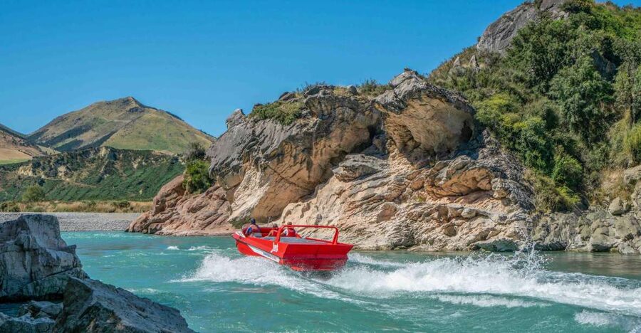 Hanmer Springs Jet Boat Adventure Tour - Narrow Gorge, Braided Shallows, and Open River