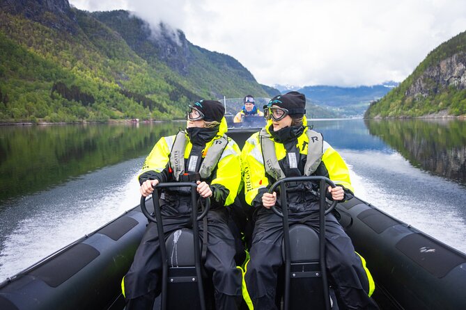Hardangerfjord Ultimate RIB adventure from Ulvik - The guide adds more than speed