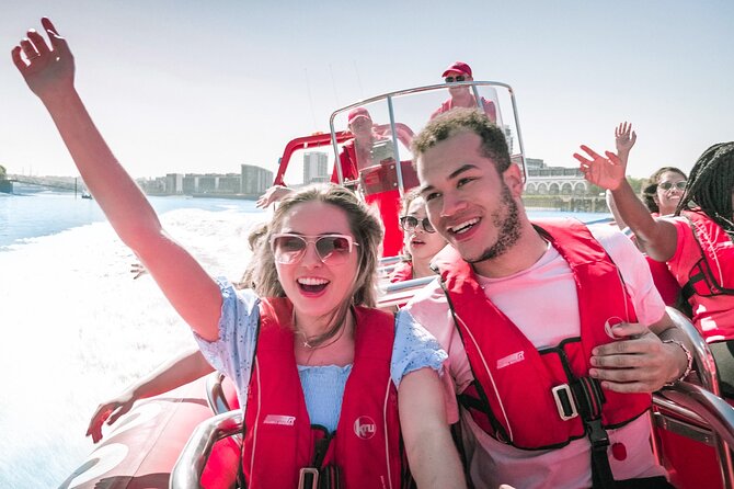 High-Speed Thames River Speedboat in London - Big Ben, Parliament, and the first slow stretch