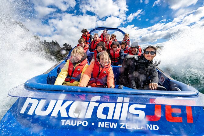 Hukafalls Jet Boat Ride in Taupo - Racing the Waikato River toward Huka Falls