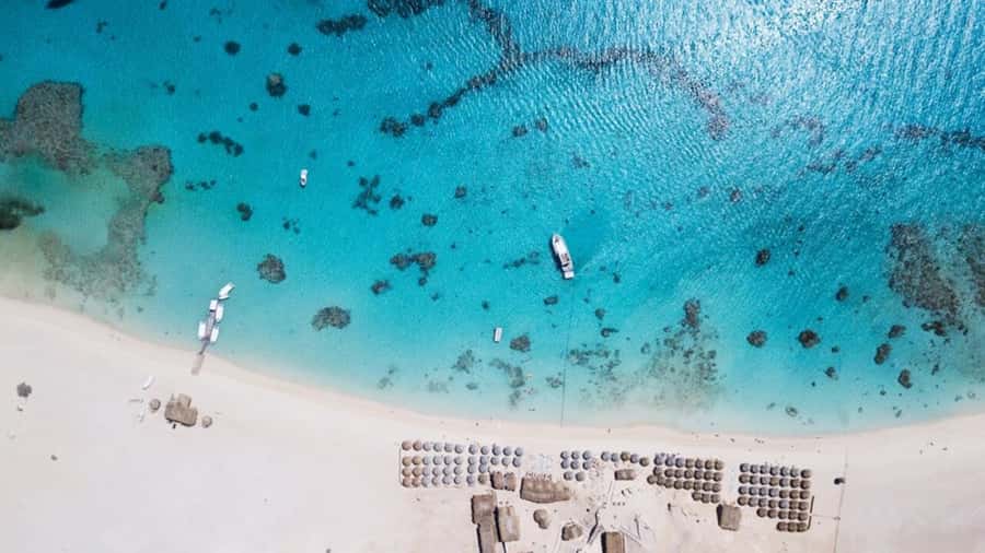 Hurghada: Giftun Island Orange Bay Speedboat Cruise & Lunch - From hotel pickup to the Hurghada marina