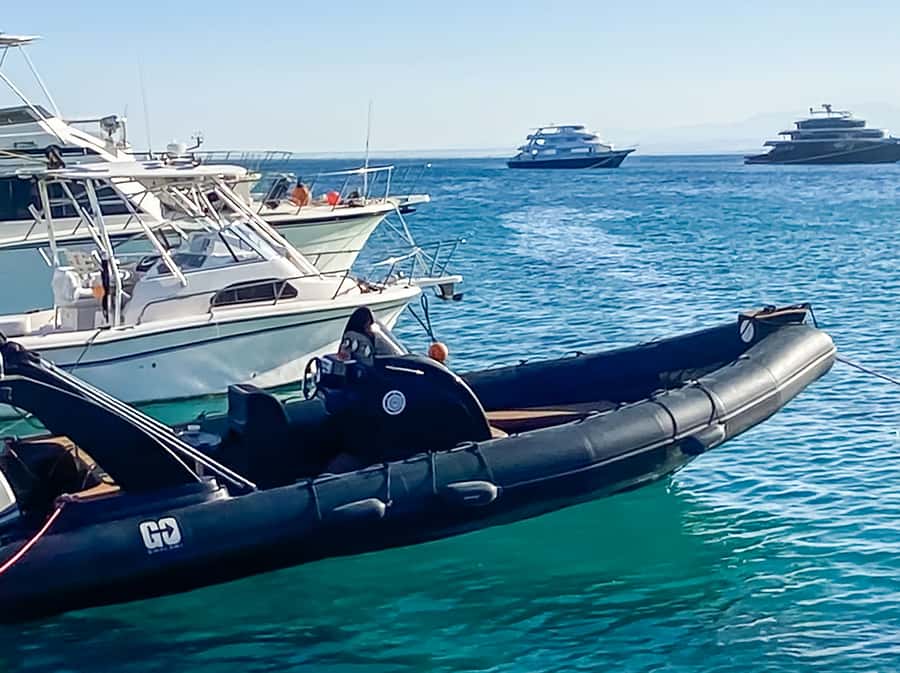 Hurghada: Orange Bay & Magawish Island Speedboat with Lunch - Key points at a glance