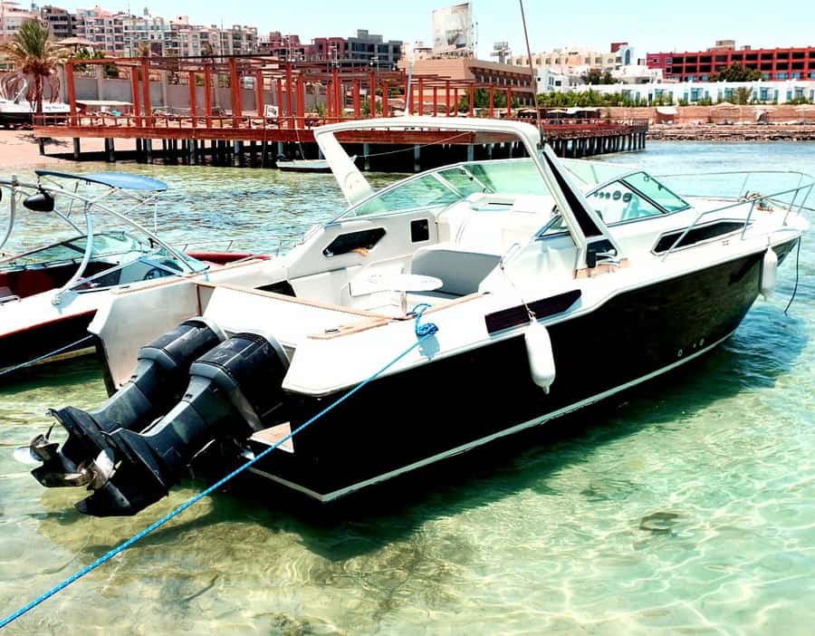 Hurghada: Private Luxury Speedboat W Snorkelling & Fruits - Pickup from Hurghada and the ride to the harbor