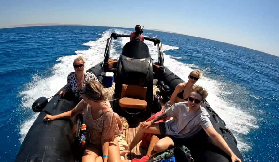 Hurghada: Private Speedboat to Dolphin House with Pickup - Dolphin House and the search for wild dolphins