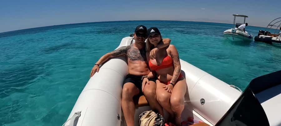 Hurghada: Private Speedboat to Dolphin House with Pickup - The optional flight above the Red Sea