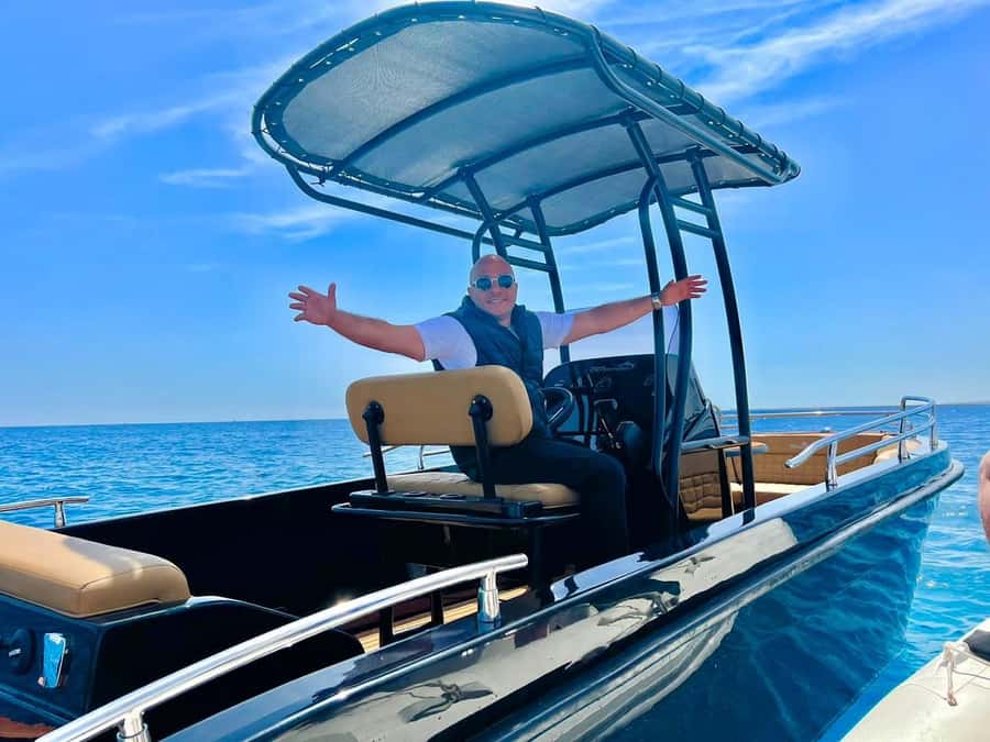 Hurghada: Private Speedboat to Orange Bay and White Island - White Island, Nemo Bay, and the Tide