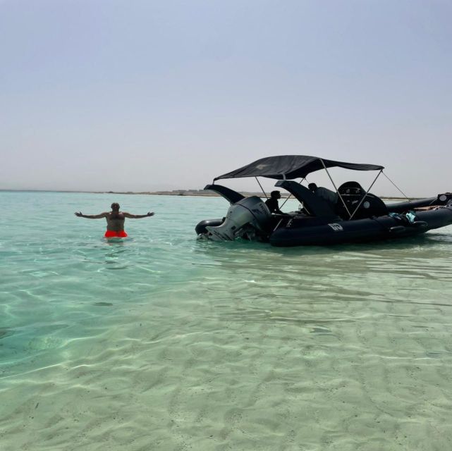 Hurghada: Safari ATV Quad & Speedboat to Orange bay island - The $63 price and what it really covers