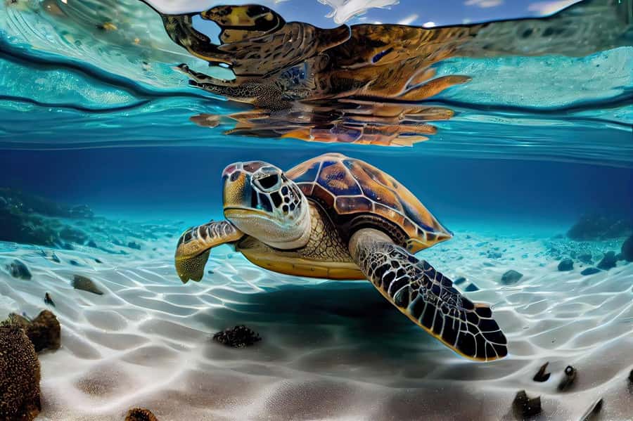 Hurghada: Turtle Bay Speedboat Tour with Snorkeling - Searching for turtles in their natural habitat