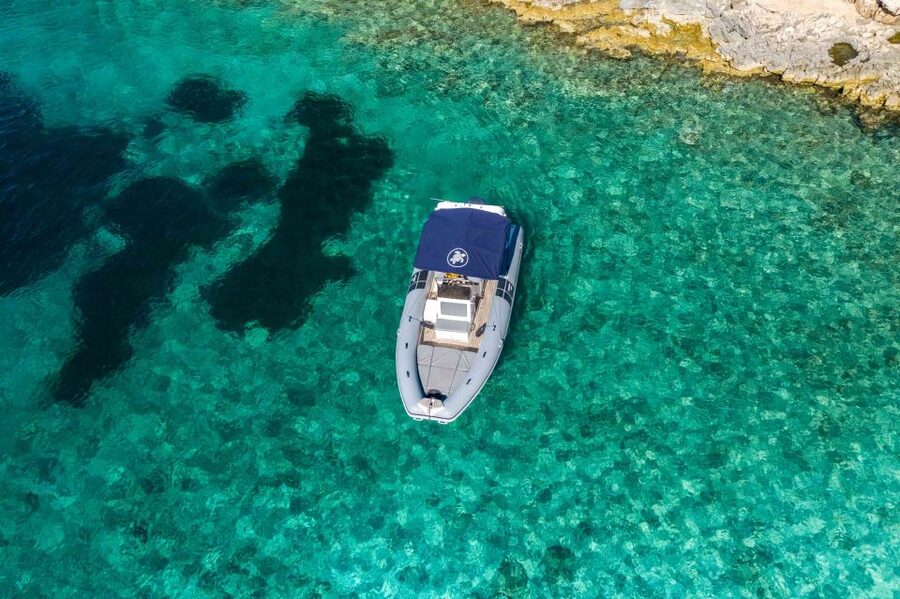 Hvar: Blue Cave, Green Cave & Stiniva Beach Speed Boat Tour - A private route from Hvar to the open Adriatic