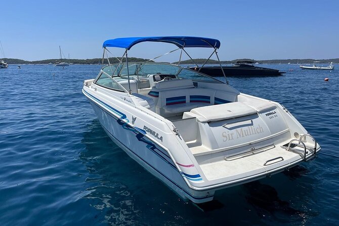 Hvar Delight: Private Speed Boat Tour - Communication, skipper, and meeting details