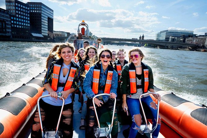 Iconic Sights of London: High-Speed Boat Trip - The O2 turn and the ride back