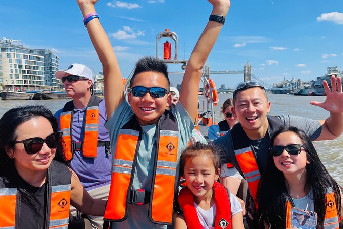 Iconic Sights of London: High-Speed Boat Trip - From HMS Belfast to London Bridge