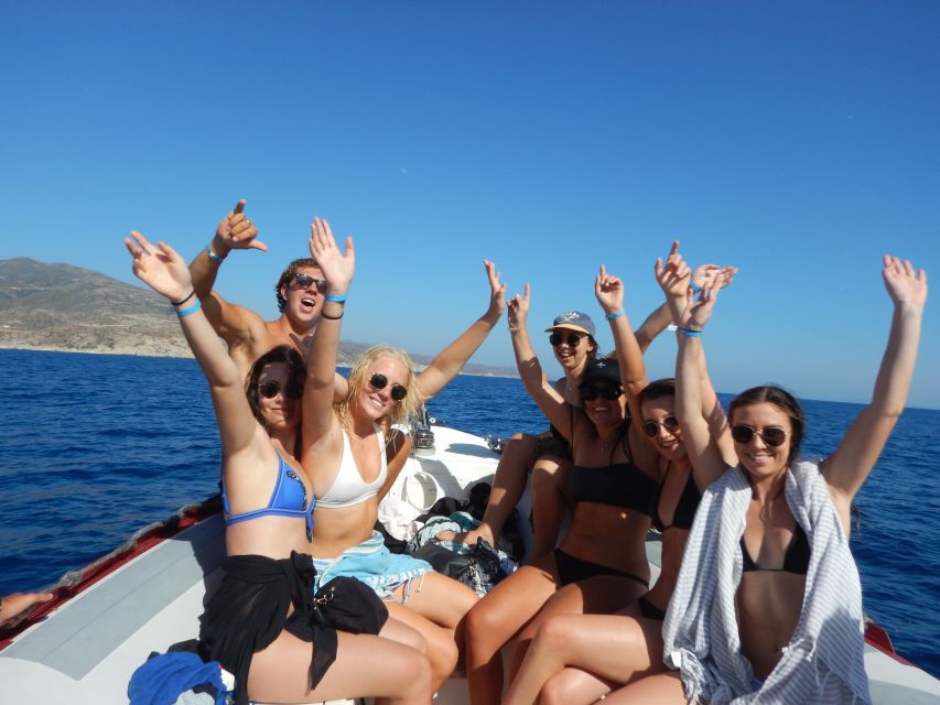 Ios Island: Speedboat Cruise from Mylopotas Beach - Comfort, crew, and the feel of the boat
