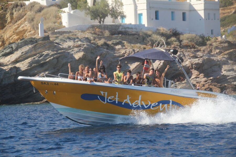 Ios Island: Speedboat Cruise from Mylopotas Beach - Who will get the most from the $69 price