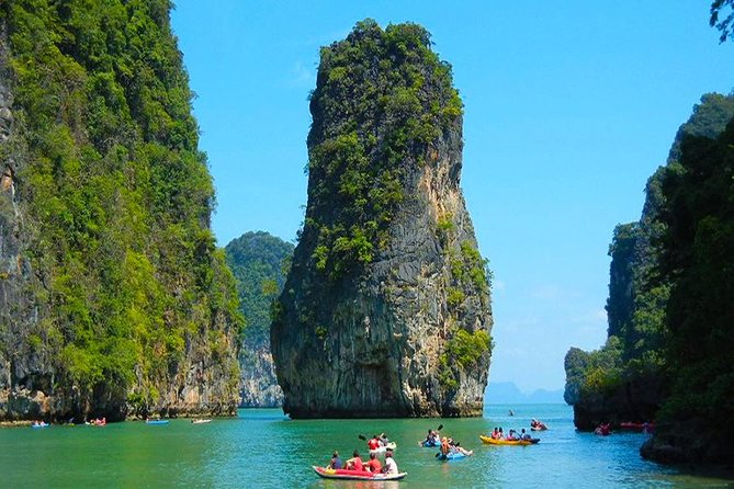 James Bond Island by Speedboat - Panak Island and the unusual Ice Cream Cave