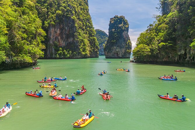 James Bond Island by Speedboat and Canoe at Hong Island - Panak Island brings caves and a short walk