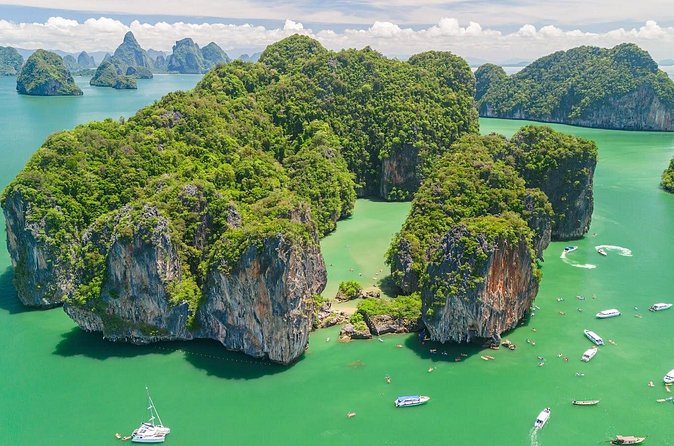 James Bond Island by Speedboat and Canoe at Hong Island - James Bond Island delivers the famous photo stop