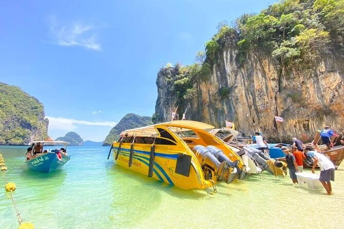 James Bond Island Sightseeing or Canoeing by Speedboat from Krabi - Speedboat logistics from Nopparat Thara Pier