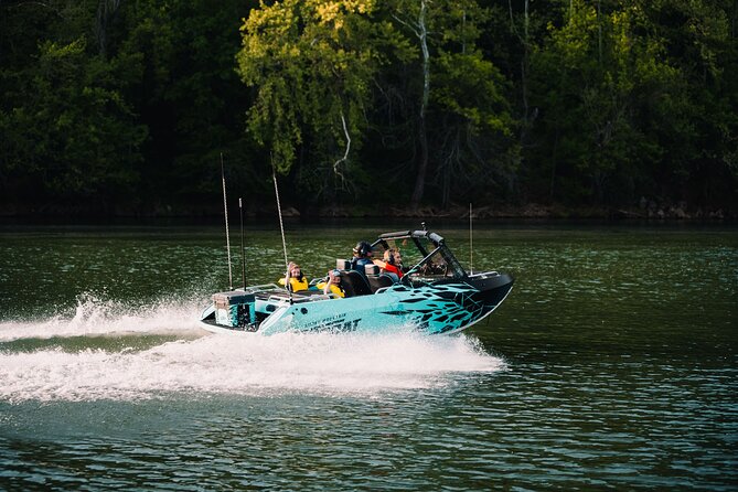 Jet Boat Adventure in Smoky Mountains Seven Islands Tour - A Short Ride With a Wild River Setting
