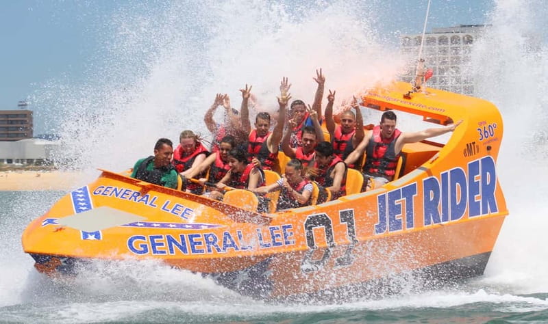 Jet Boat Experience in Vilamoura - Leaving Vilamoura Marina for a short, sharp thrill
