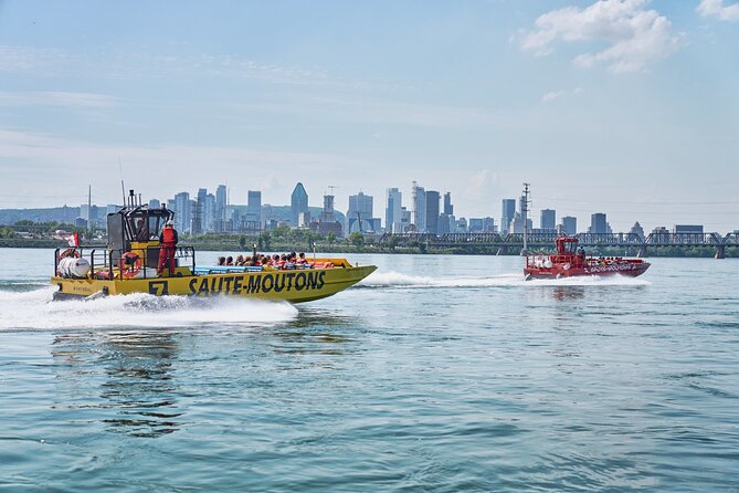 Jet Boating Montreal's Lachine Rapids - Montreal’s sights look different from the St. Lawrence