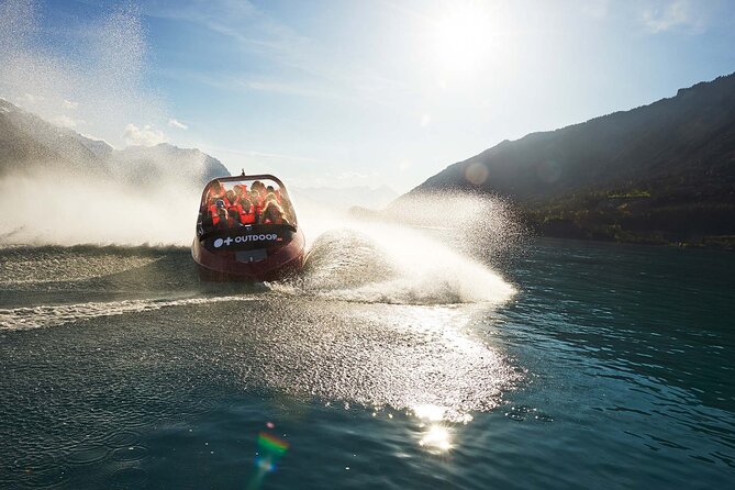 Jetboat Interlaken - Starting at Bönigen, the practical gateway to Lake Brienz