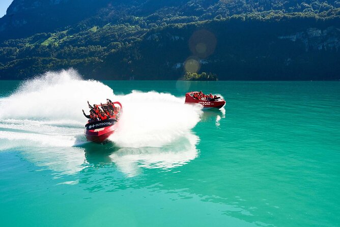 Jetboat Interlaken - Waterproof gear, cameras, and getting wet