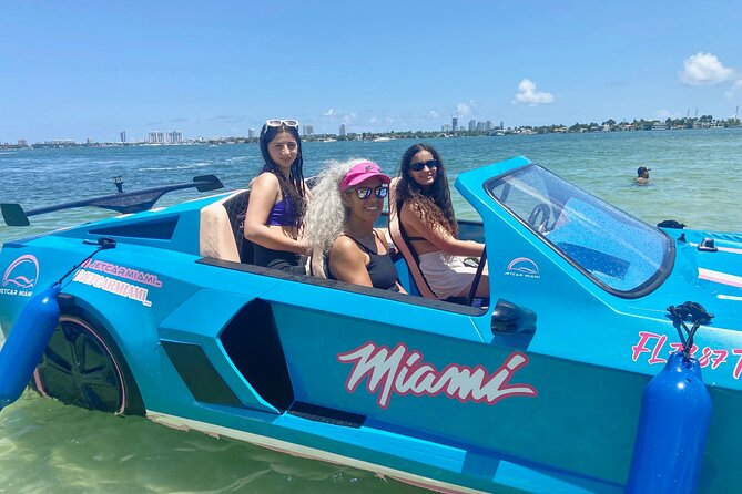 Jetcar Miami (Jet ski/jet boat) Rental - The beach island photo stop