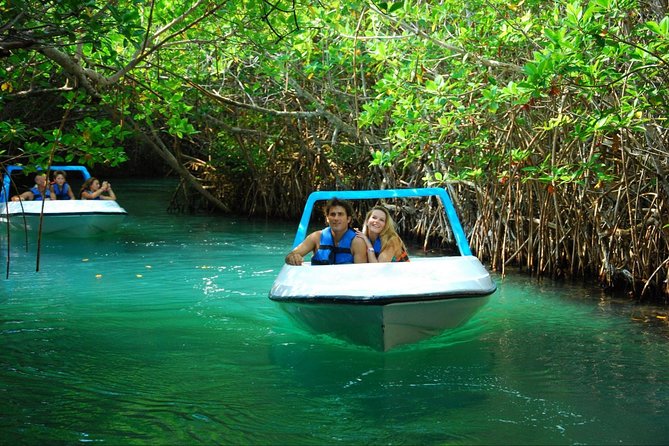 Jungle Adventure Tour in Cancun by Speedboat with Snorkeling - Crossing to the Caribbean reef