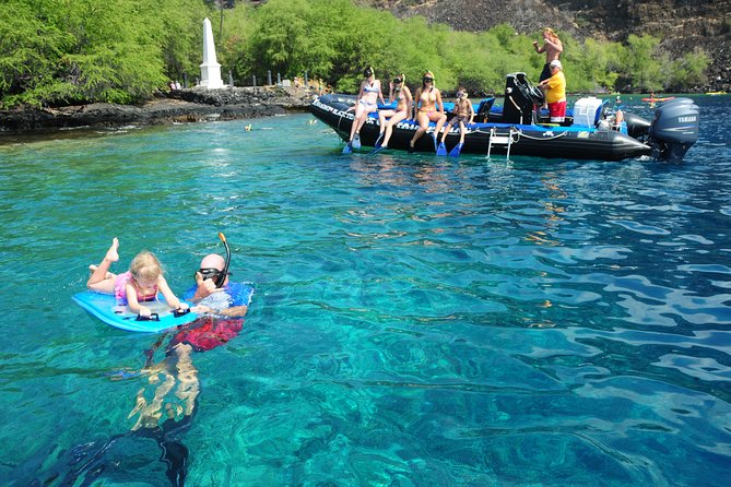 Kealakekua Bay Snorkeling Tour - 4 hour Kona Zodiac Adventure - The Kona coast turns the boat ride into an attraction