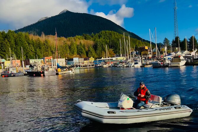 Ketchikan Zodiac Adventure - Saxman’s totem poles and Tlingit stories