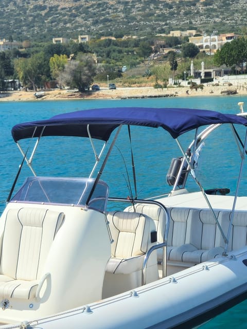 Kissamos: Private RIB Cruise to Balos Lagoon & Gramvousa - Leaving Kissamos harbour for Balos