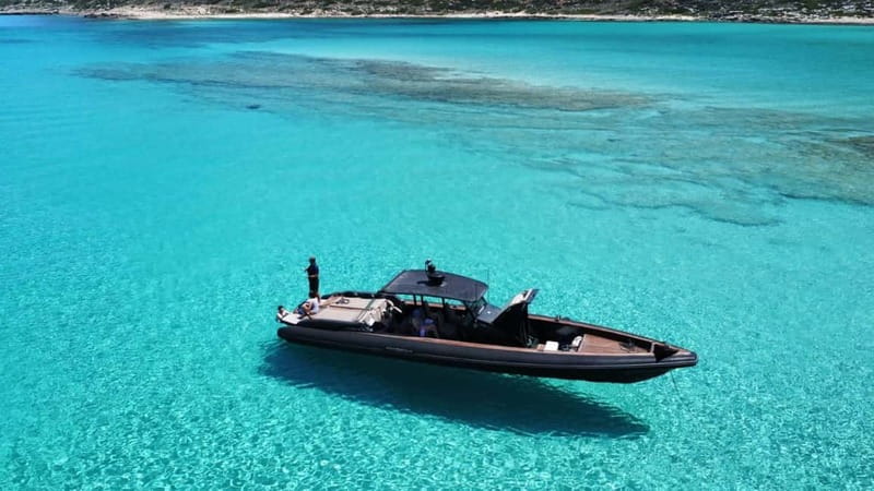 Kissamos: Small Group Speedboat Cruise to Balos & Gramvousa - Balos Lagoon from the water