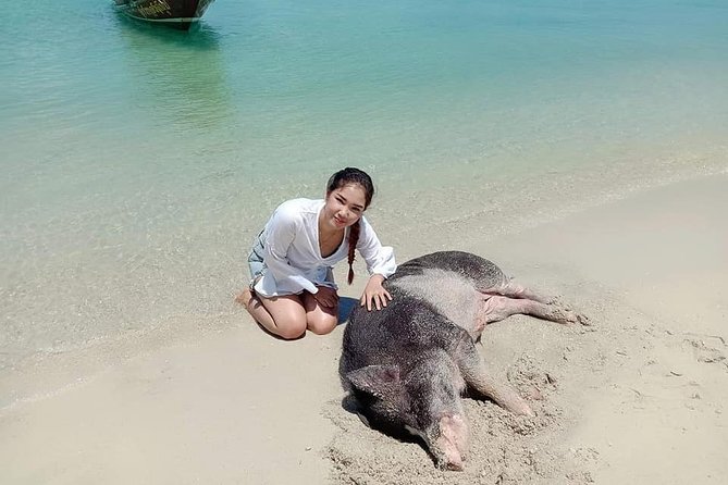 Koh Madsum and Koh Tan Snorkeling Trip By Speedboat From Koh Samui - Koh Madsum, kayaking, pigs, and lunch