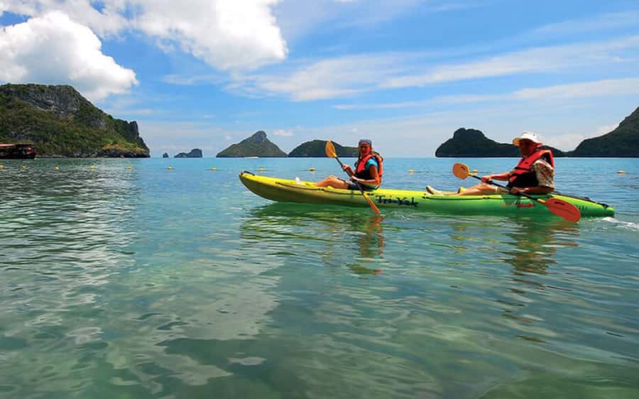 Koh Samui: Ang Thong Marine Park Day Tour by Speedboat - Hiking to the lookout