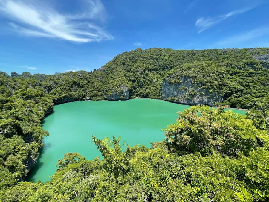 Koh Samui: Angthong Marine Park Speedboat Tour with Kayaking - Koh Mae Ko and the Emerald Lake viewpoint