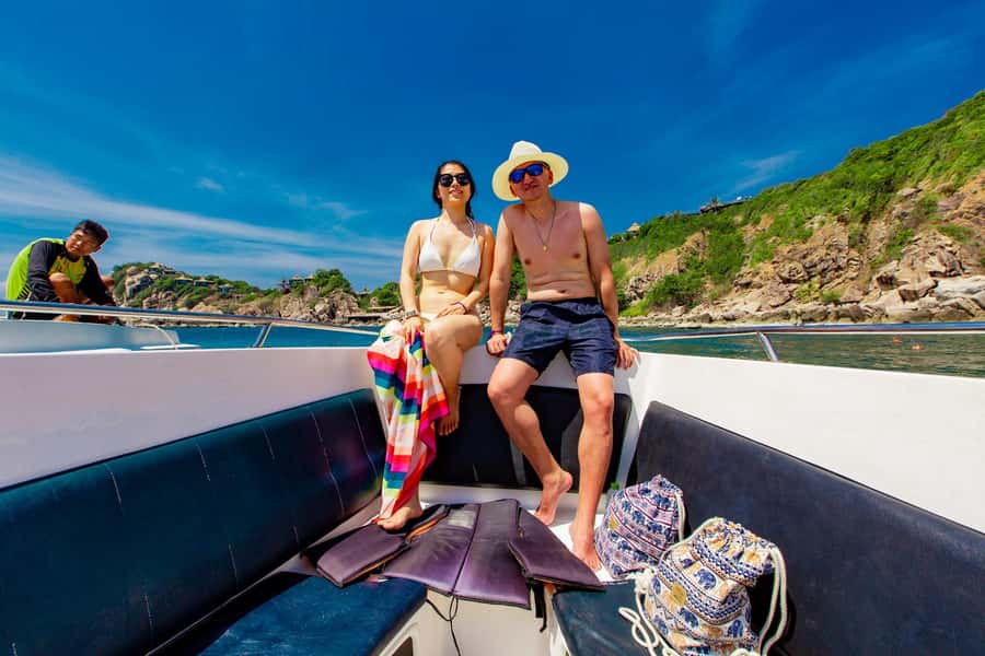 Koh Samui: Ko Tao & Nang Yuan Premium Tour Lunch & Transfer - Petcherat Marina and the first boat ride