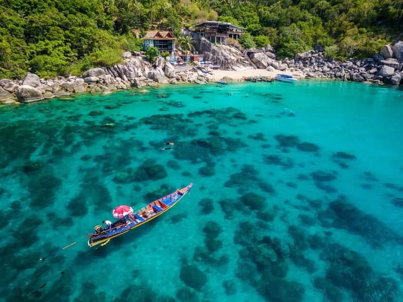 Koh Samui: Koh Tao and Koh Nang Yuan Speedboat Join Tour - 7:30 to 8:30 AM pickup from Koh Samui
